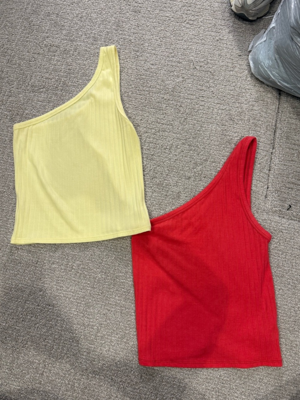 2 one shoulder American Eagle tops